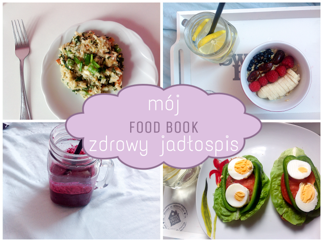 Food book: Co jem wciągu dnia - zdrowy jadłospis | What I eat during the day - healthy menu ♡