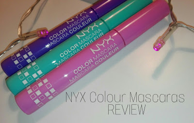 NYX colour mascaras REVIEW - Milk & Honey