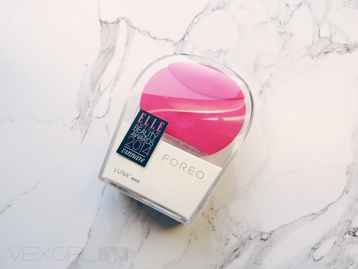 VEXGIRL - makeup & beauty blog by Arleta O.: FOREO LUNA MINI - SZCZOTECZKA DO OCZYSZCZANIA TWARZY