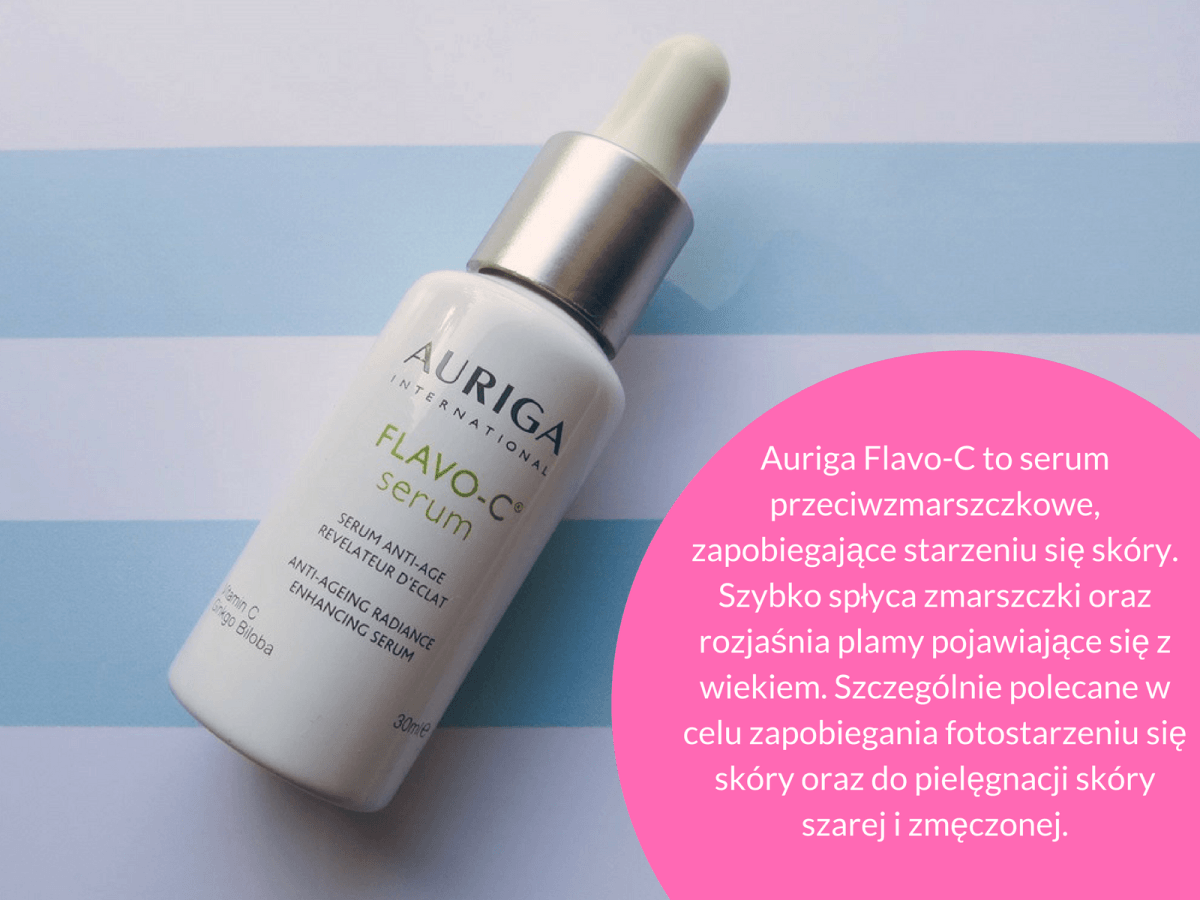 VEXGIRL - beauty & lifestyle blog by Arleta Orłowicz: AURIGA - FLAVO C - SERUM PRZECIWZMARSZCZKOWE