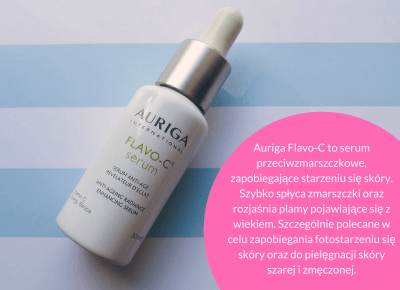 VEXGIRL - beauty & lifestyle blog by Arleta Orłowicz: AURIGA - FLAVO C - SERUM PRZECIWZMARSZCZKOWE