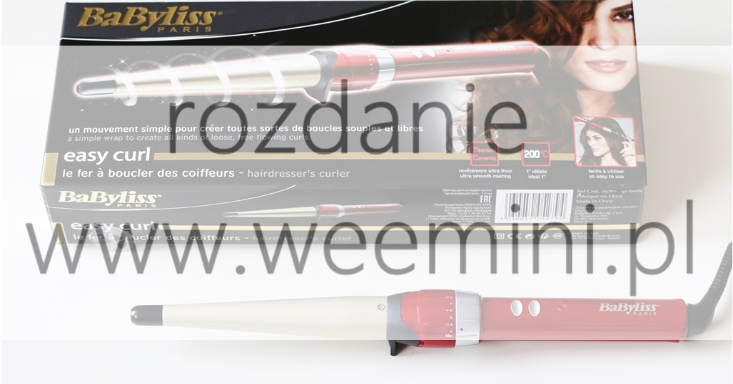 ROZDANIE BABYLISS EASY CURL