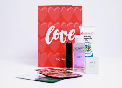 Shinybox: love / luty 2018 - wee mini / blog kosmetyczny / blog o urodzie