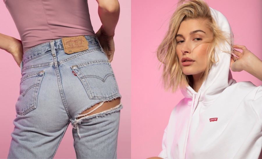 Hailey Baldwin w kampanii Levi's!