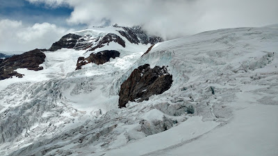 W podróży do chmur : Alpejska Wyprawa na Masyw Monte Rosa 2017 - Dzień 3 (aklimatyzacyjny). Rifugio Città di Mantova - Capanna Gnifetti