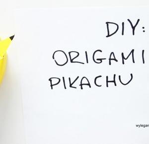 DIY: PAPIEROWY PIKACHU - Wylęgarnia Pomysłów | projekty DIY, recenzje filmów i książek