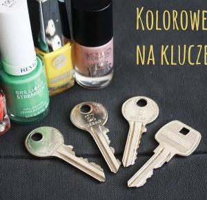 DIY - kolorowe nakładki na klucze