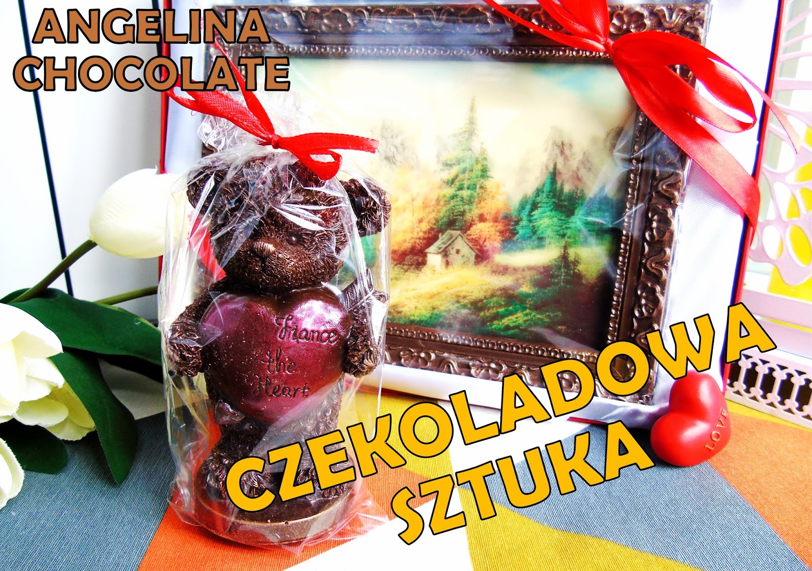 Blog testerski: CZEKOLADOWA SZTUKA W WYKONANIU FIRMY ANGELINA CHOCOLATE - TO JEST TO!