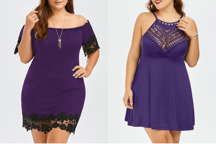 Blog testerski: Purple mini dresses and other accesories for Woman - Wishlist of ROSEGAL