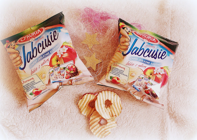 Secrets of beauty- Tajemnice Piękna: Jabcusie marki CYKORIA- pyszne chipsy owocowe!