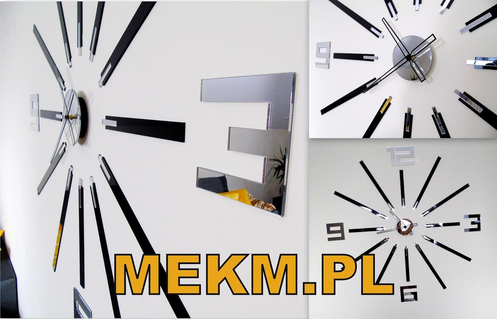 Blog testerski: DuÅ¼y, elegancki zegar Modern Clock - Nowoczesny dodatek do Twojego wnÄtrza