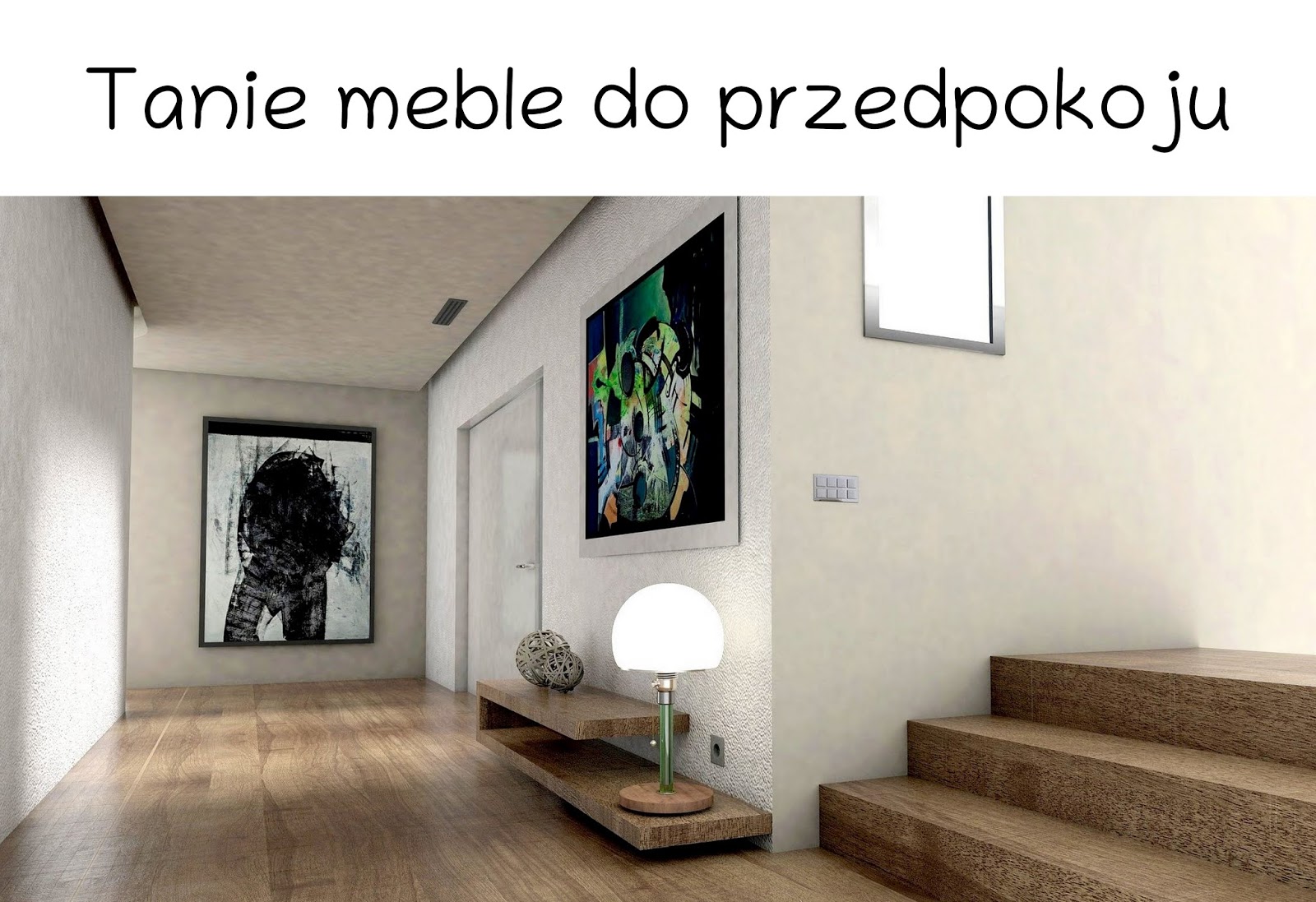 BLOG TESTERSKI: Przedpokój - jakie meble warto w nim umieścić?