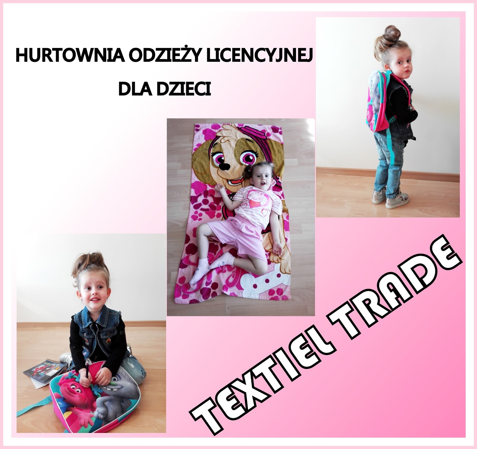 Blog testerski: Textiel Trade - Hurtownia z odzieÅ¼Ä i gadÅ¼etami dla naszych milusiÅskich :)