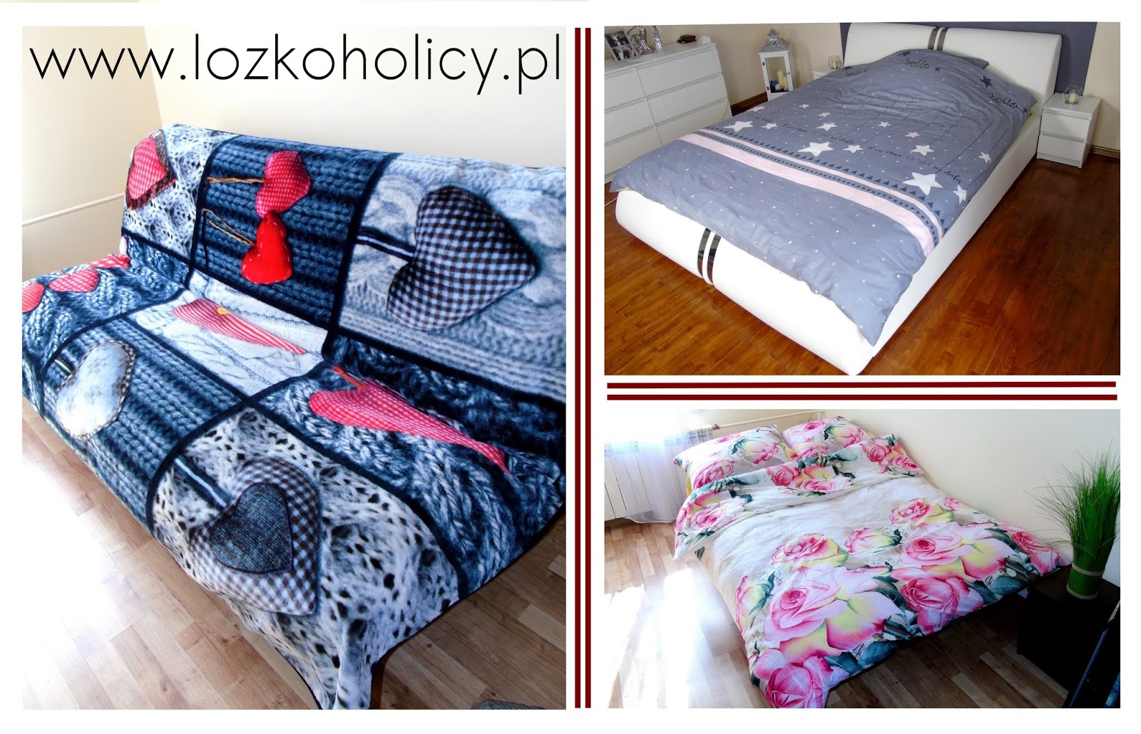 BLOG TESTERSKI: ŁÓŻKOHOLICY - bo piękno domu tkwi w dodatkach! :)