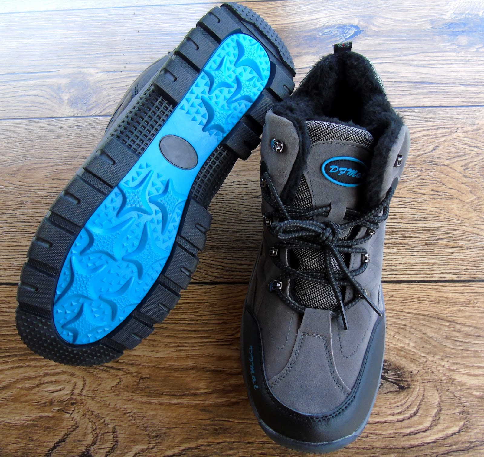 Blog testerski: NEWCHIC - Ocieplane buty trekkingowe dla Niego ;)