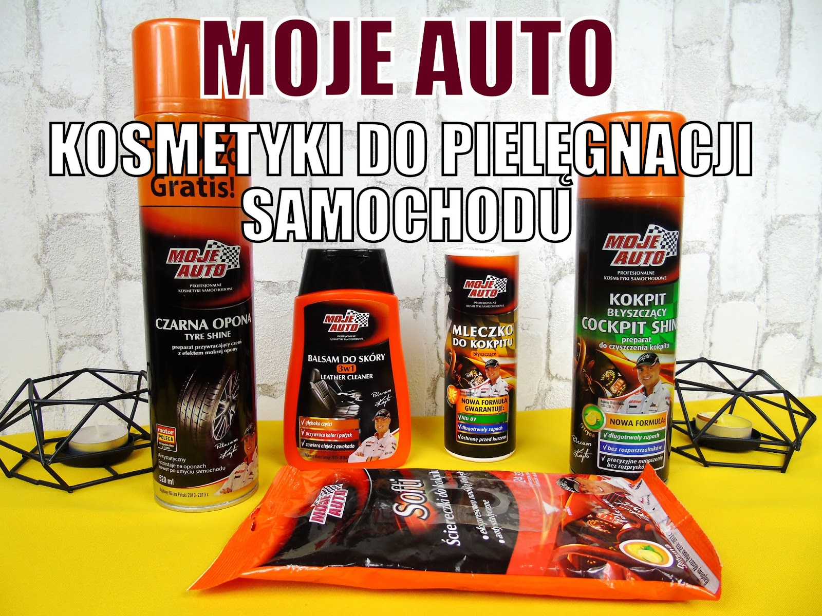 Blog testerski: MOJE AUTO - Kosmetyki do pielÄgnacji samochodu