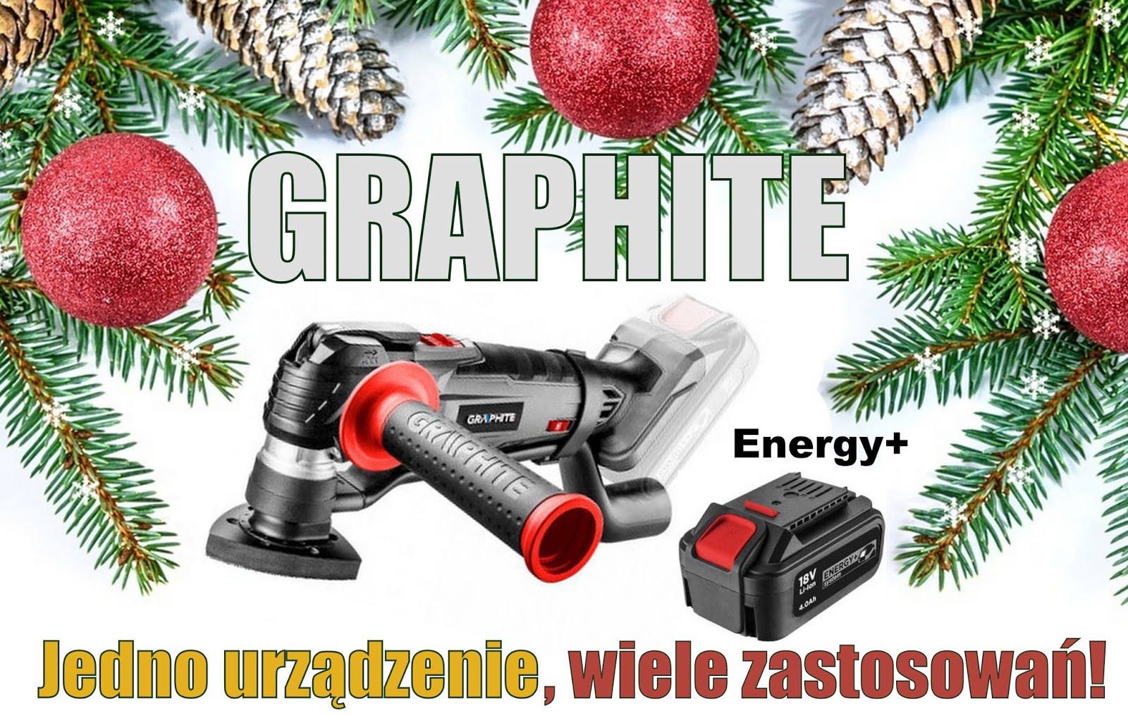 Blog testerski: Urządzenie wielofunkcyjne GRAPHITE - Idealny prezent dla majsterkowicza