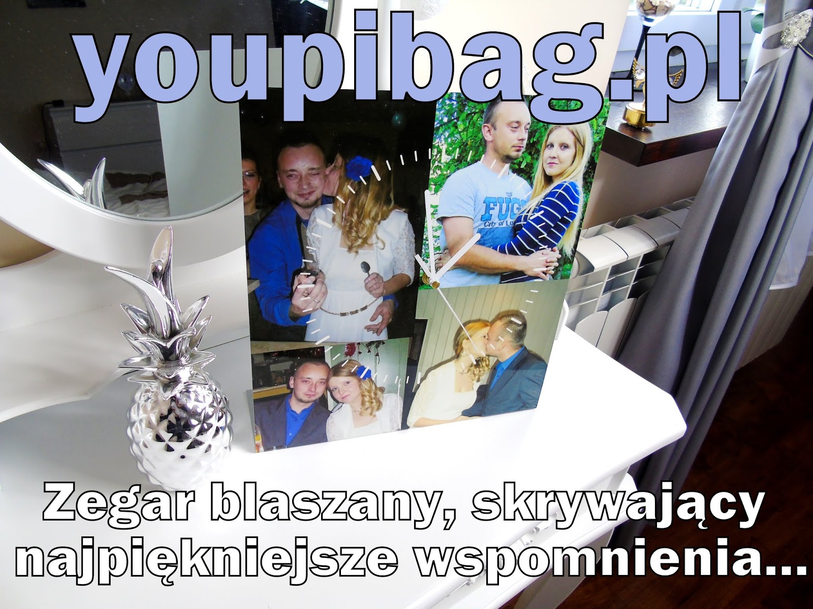 Blog testerski: YOUPIBAG.PL - Zegar blaszany, skrywający najpiękniejsze wspomnienia...