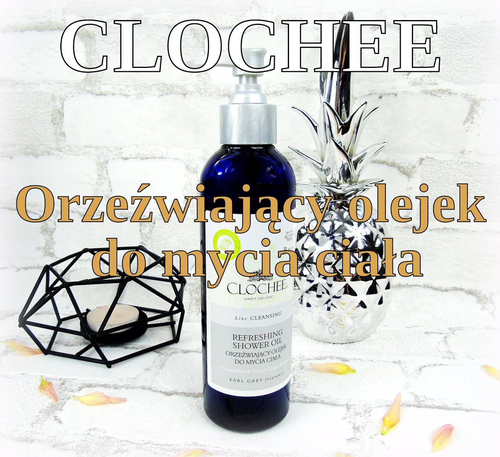 Blog testerski: Refreshing Shower Oil - Orzeźwiający olejek do mycia ciała ze sklepu TOPESTETIC