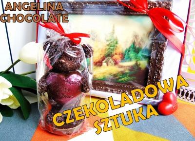 Blog testerski: CZEKOLADOWA SZTUKA W WYKONANIU FIRMY ANGELINA CHOCOLATE - TO JEST TO!