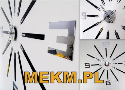 Blog testerski: DuÅ¼y, elegancki zegar Modern Clock - Nowoczesny dodatek do Twojego wnÄtrza