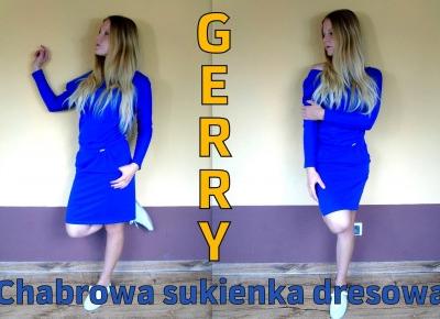 Blog testerski: GERRY.PL - Chabrowa sukienka dresowa na kaÅ¼dy dzieÅ!