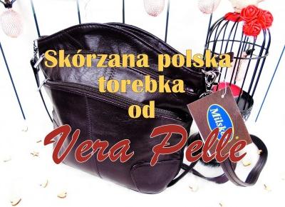 Blog testerski: Funkcjonalna i praktyczna torebka ze skÃ³ry naturalnej od VeraPelle24.pl