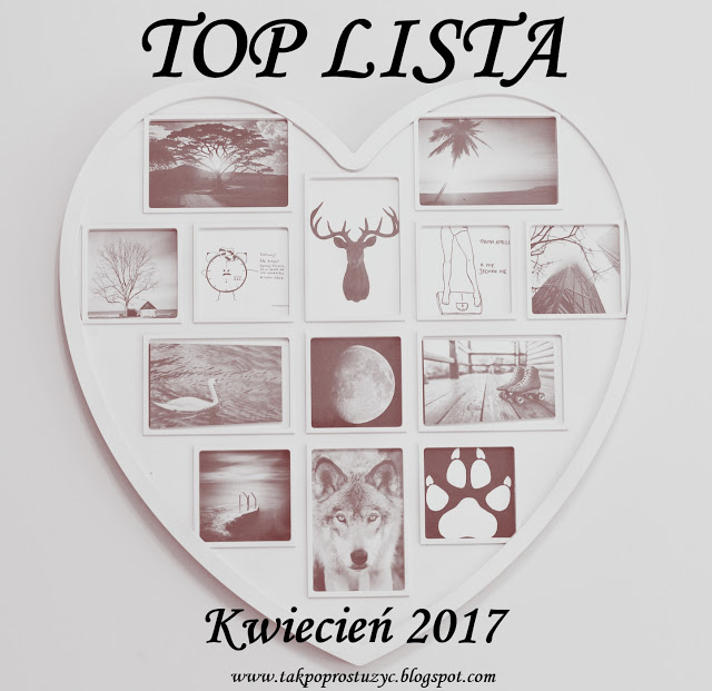 TOP lista na kwiecień 2017