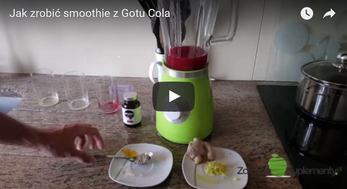 Na co pomaga Gotu Kola? Przepis na smoothie - Zdrowe Suplementy