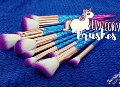 Unicorn Brushes Aliexpress - recenzja - ZjemCiKlapki blog