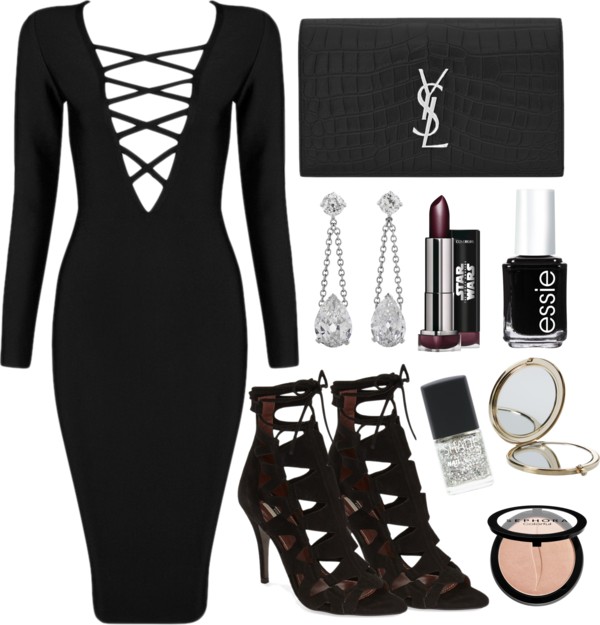 lazoviia: Black Party Look 