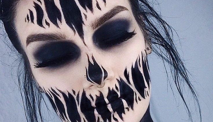 Halloweenowy makijaz - inspiracje