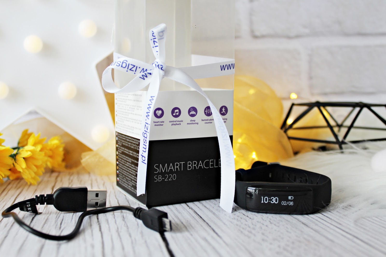 SmartWatch SmartBand - Smart Bransoletka Forever SB-220 IziGSM | Zuzka Pisze