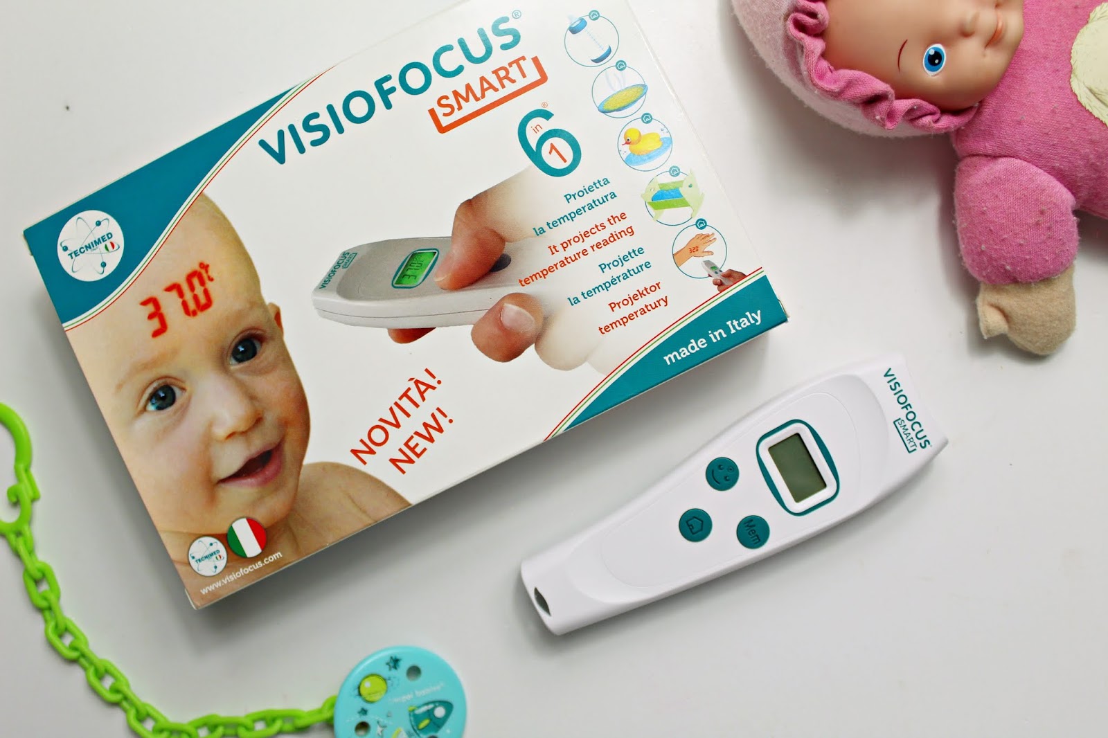 Visiofocus smart - dobry termometr dla dziecka, niemowlaka i dorosłego | Zuzka Pisze