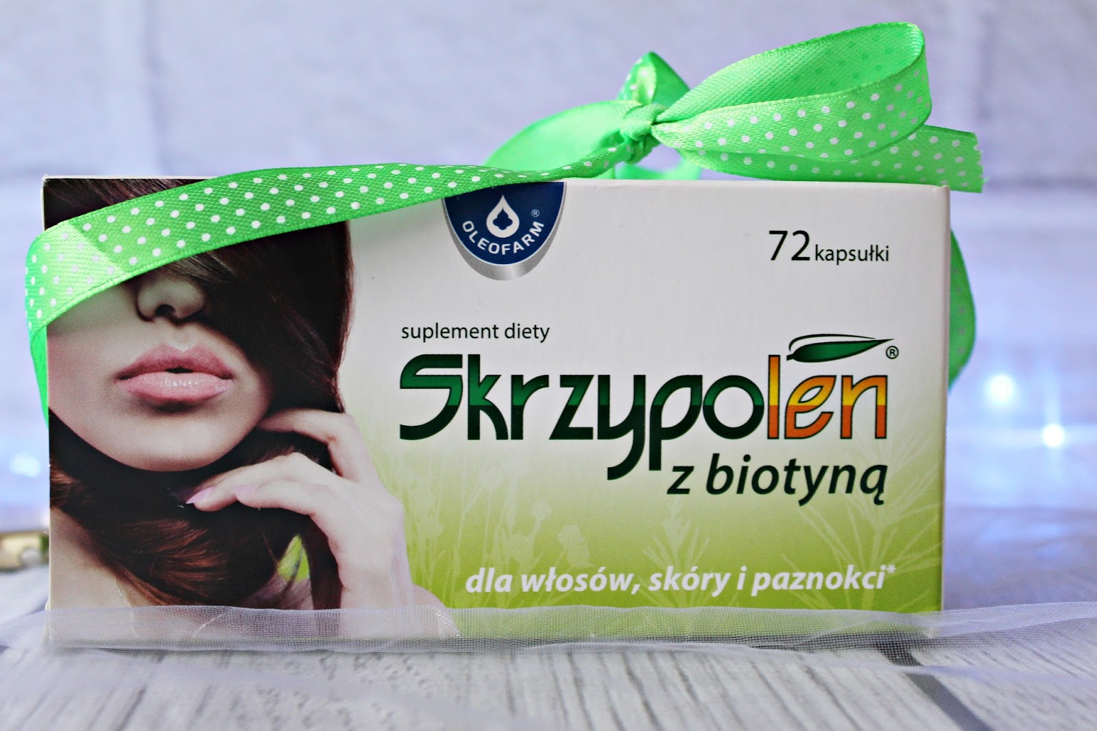 Skrzypolen z biotyną na włosy, skórę i paznokcie - OLEOFARM