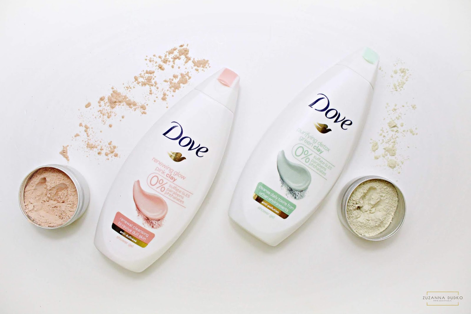 DOVE Purifying Detox & Dove Renewing Glow - nowe żele pod prysznic z glinką kosmetyczną | Zuzka Pisze