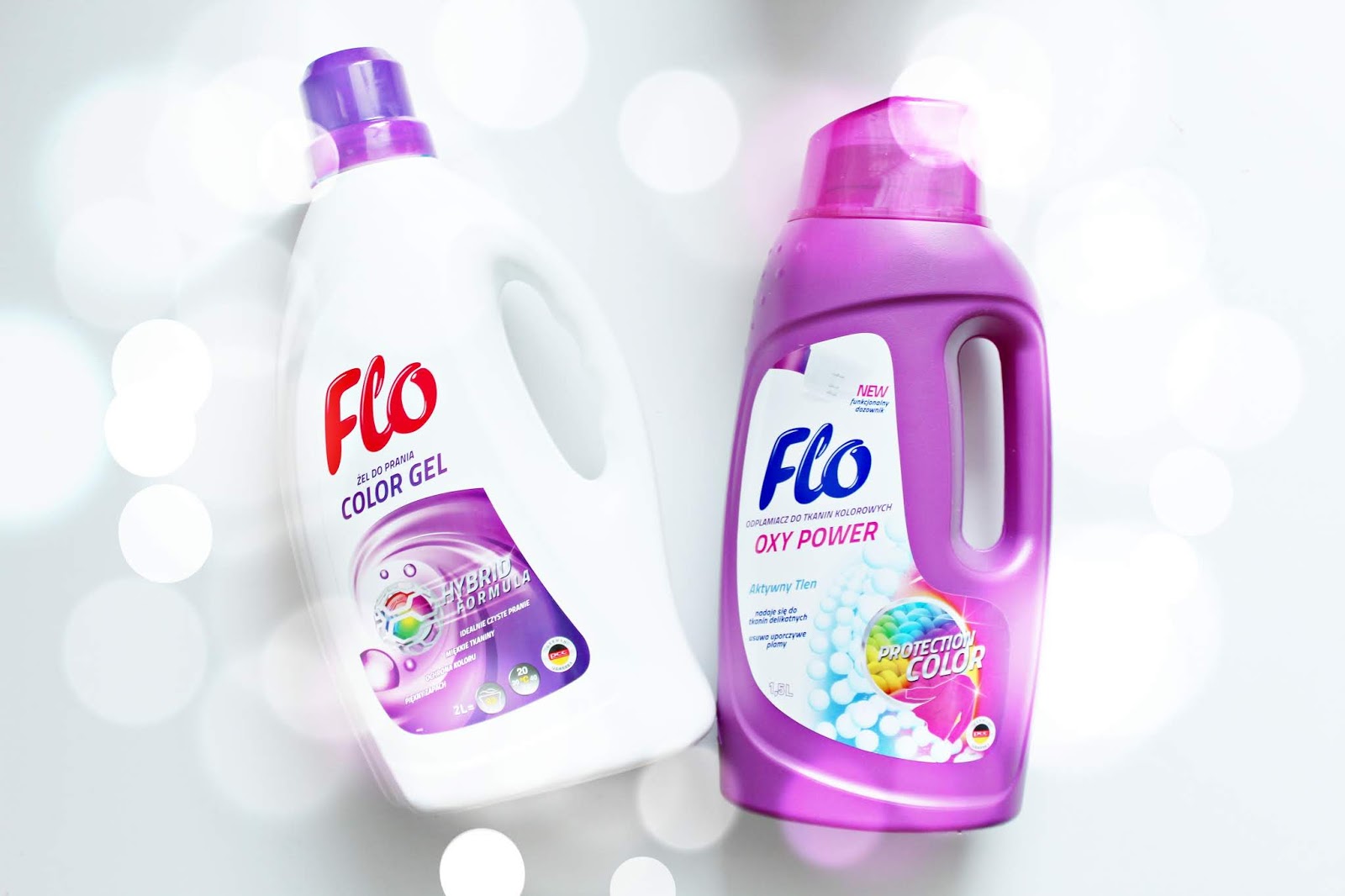 FLO Hybrid Color i FLO Oxy Power - świeże i czyste pranie | Zuzka Pisze