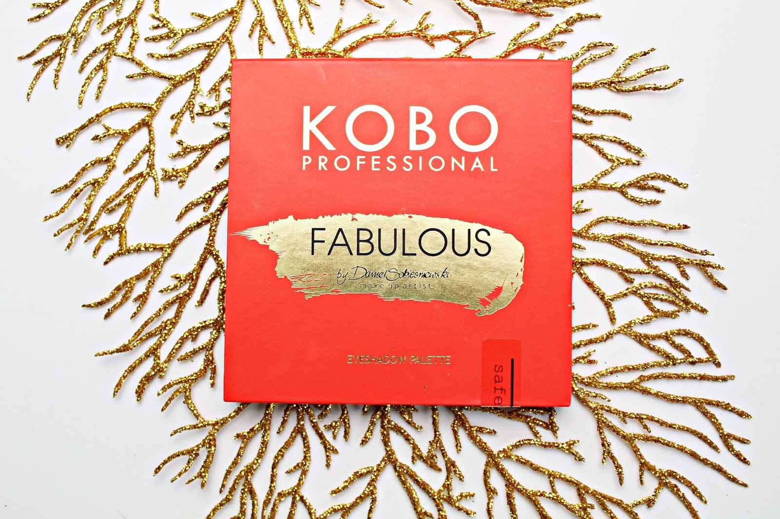 Kobo Professional FABULOUS by Daniel Sobieśniewski - paleta cieni z limitowanej edycji  | Zuzka Pisze