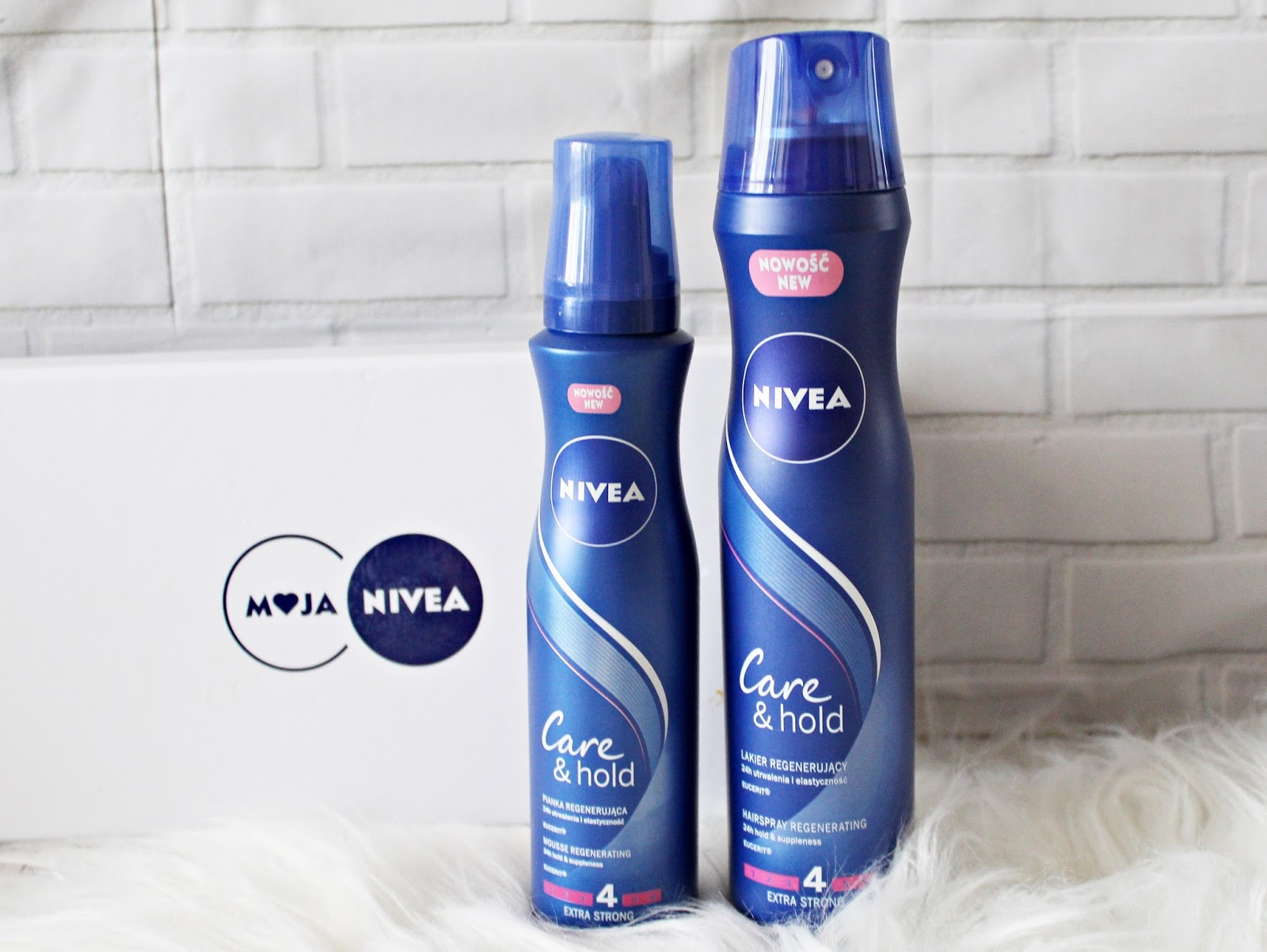 Pianka i Lakier Regenerujący NIVEA Care & Hold