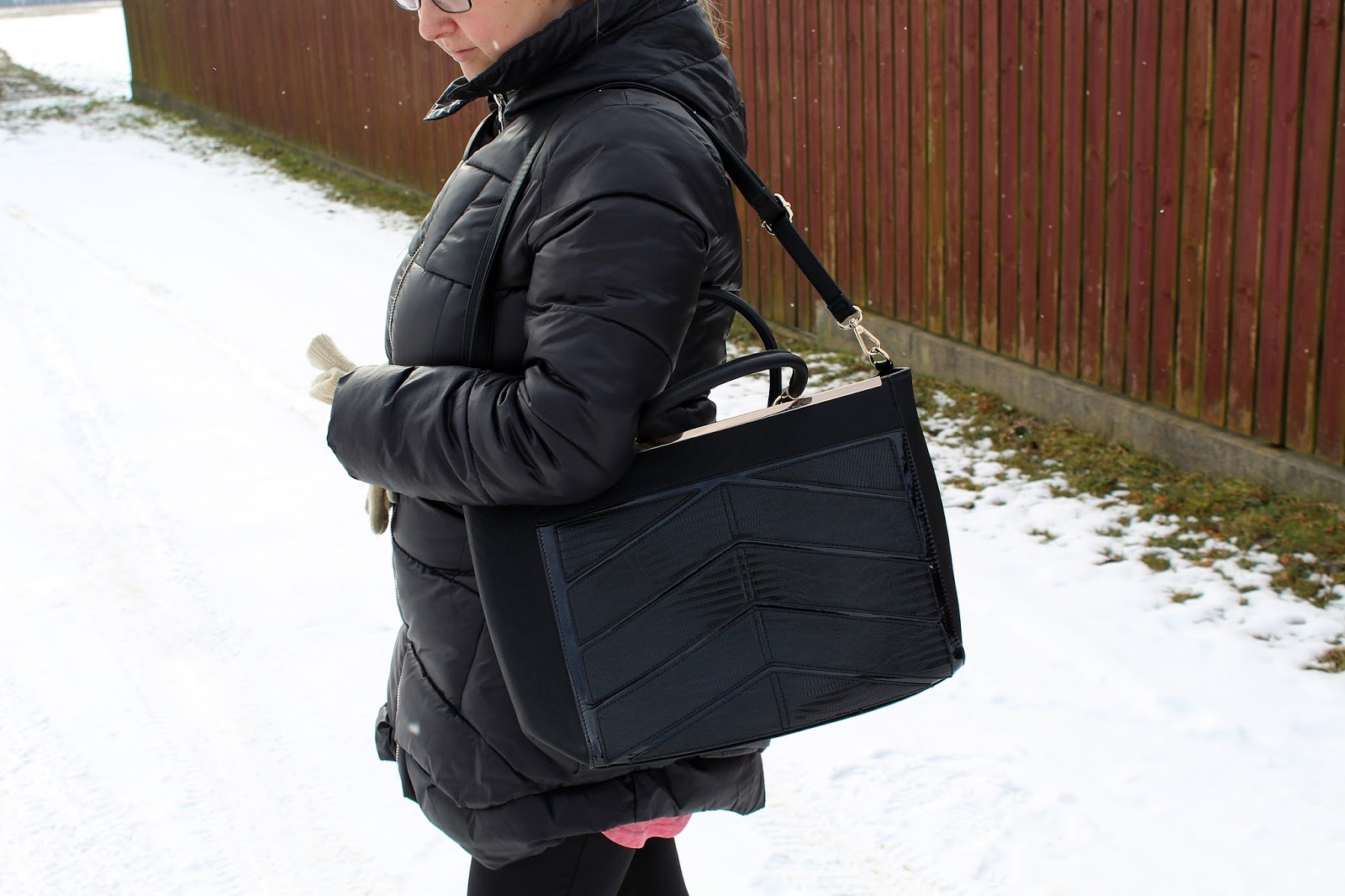 TORBA DAMSKA SHOPPER BAG MICHELLE BLACK - Brytyjka.pl | Zuzka Pisze