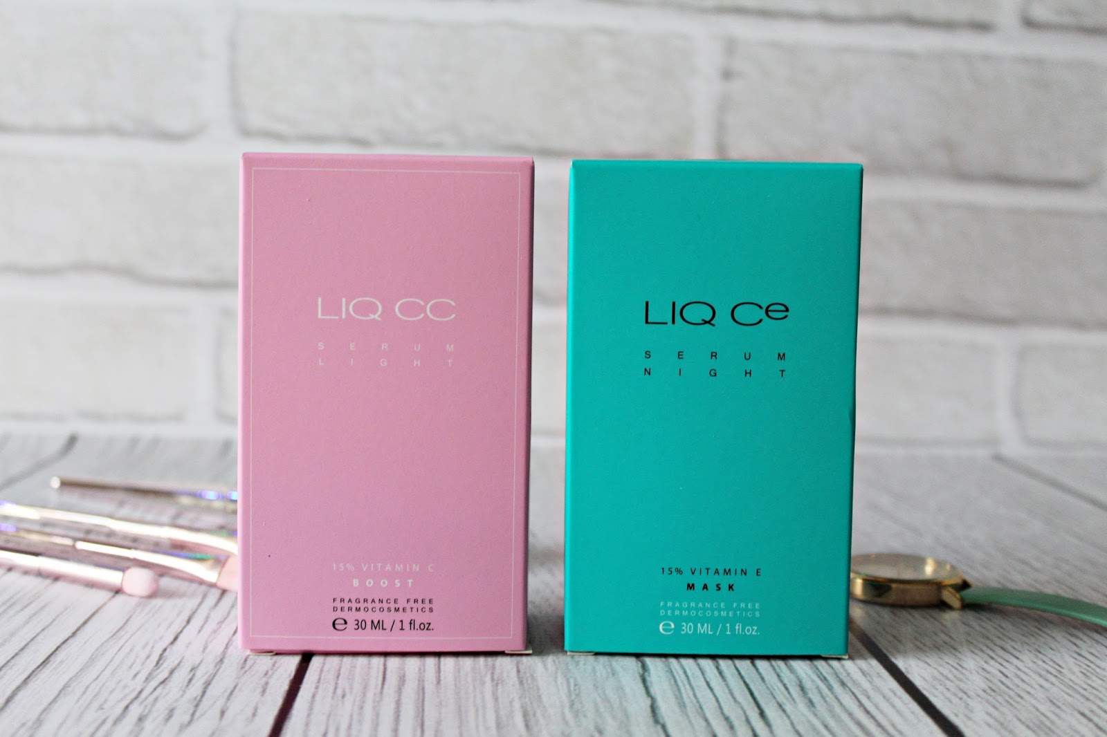 LIQPHARM - Dermokosmetyki LIQC - LIQ CC Serum Light & LIQ Ce Serum Night | Zuzka Pisze