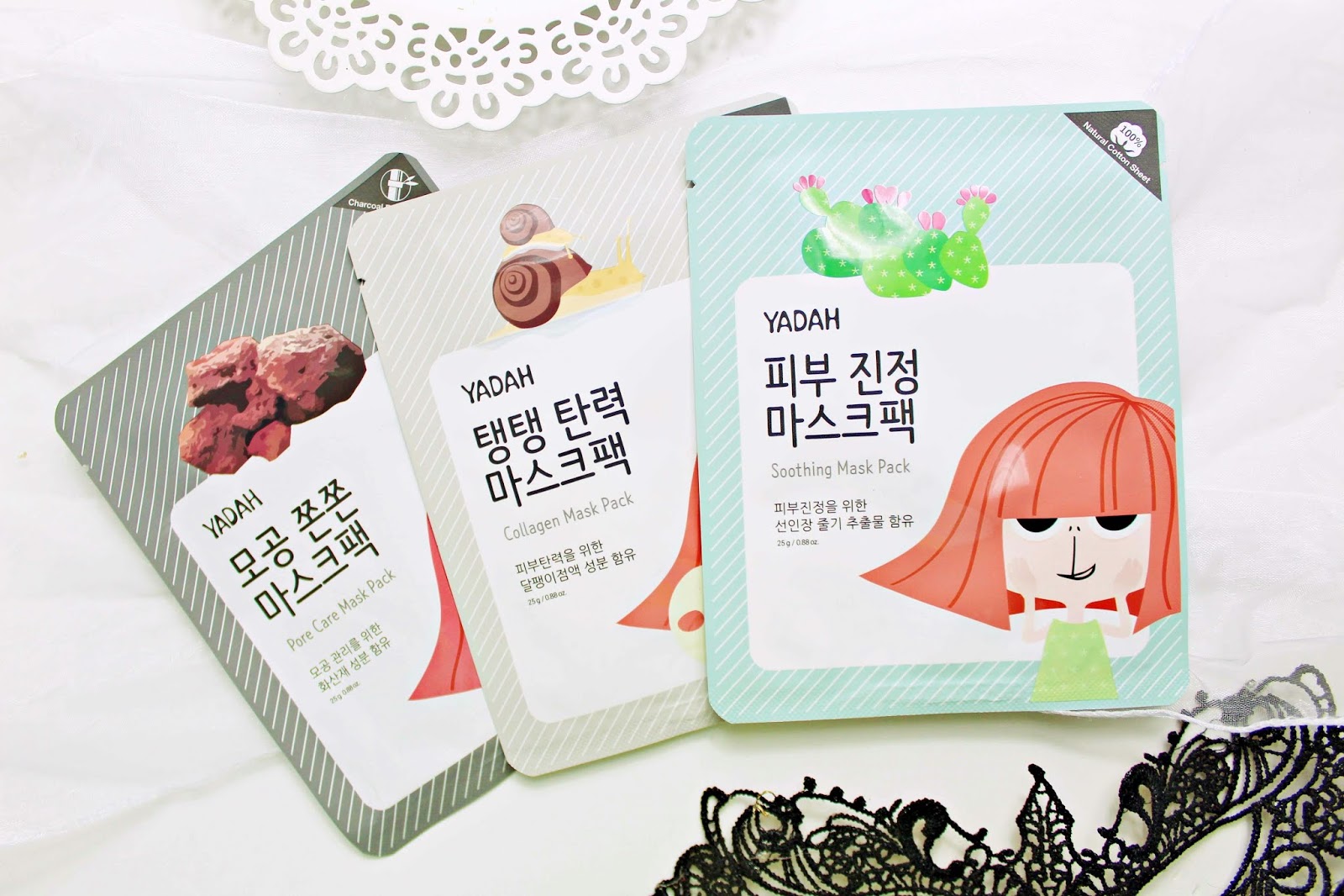 YADAH - koreańskie maseczki do twarzy - NOWOŚĆ! | Zuzka Pisze