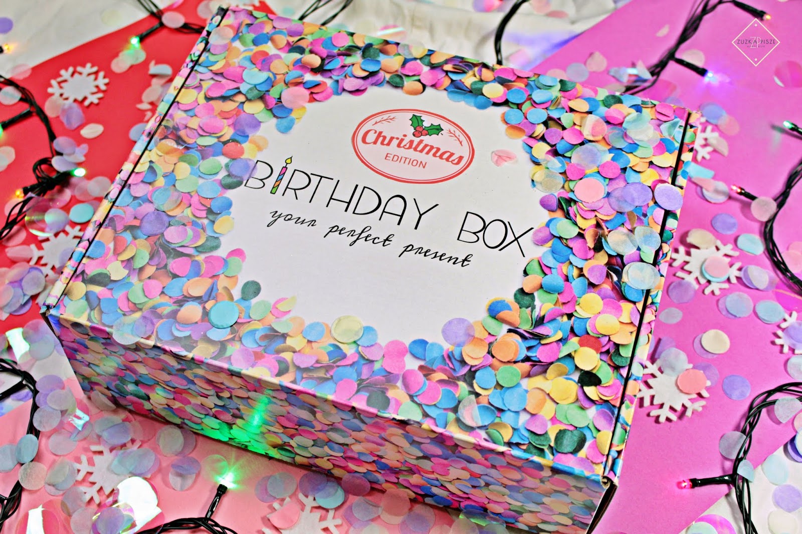 Openbox Świątecznego Box'a Christmas Edition od Birthday Box | Zuzka Pisze