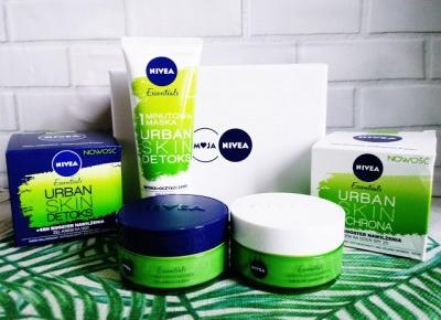  ZuzkaPisze: Miejska pielęgnacja NIVEA URBAN SKIN