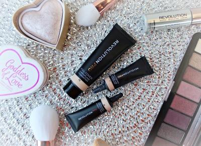 REVOLUTION PRO - NowoÅci do makijaÅ¼u - Full Cover Camouflage Foundation & Concealer, Foundation Mixer Darkening & Foundation Drops  | Zuzka Pisze