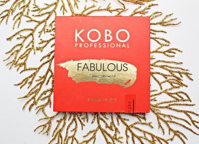 Kobo Professional FABULOUS by Daniel Sobieśniewski - paleta cieni z limitowanej edycji  | Zuzka Pisze