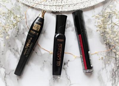 Bestsellerowe tusze do rzÄs BOURJOIS - Mascara Twist up the Volume, Eye Catching oraz Volume Reveal Adjustable  | Zuzka Pisze