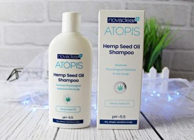 Szampon z organicznym olejem konopnym ATOPIS HEMP SEED OIL SHAMPOO |   Zuzka Pisze