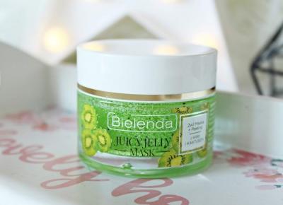 Bielenda Juicy Jelly Mask - 2 w 1 Oczyszczająca maska + peeling z kiwi i kaktusem | Zuzka Pisze